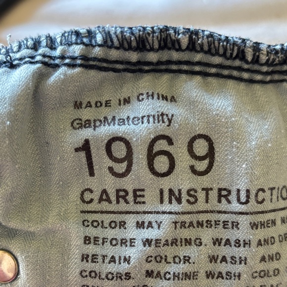 GAP Dark Blue Flare Maternity Jeans - Picture 4 of 4